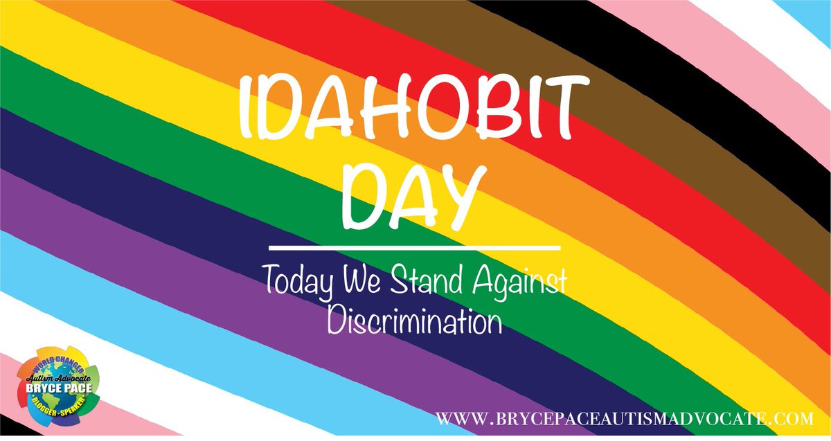 BrycePace's tweet photo. Today is IDAHOBIT Day which is a day where we celebrate the colour and beauty the LGBTQIA+ community brings to the world. Today is also a day where we take a stand against the discrimination and…

Tweet 1/2
(Tweet continues in Thread) https://t.co/wVo3KrPvpK
