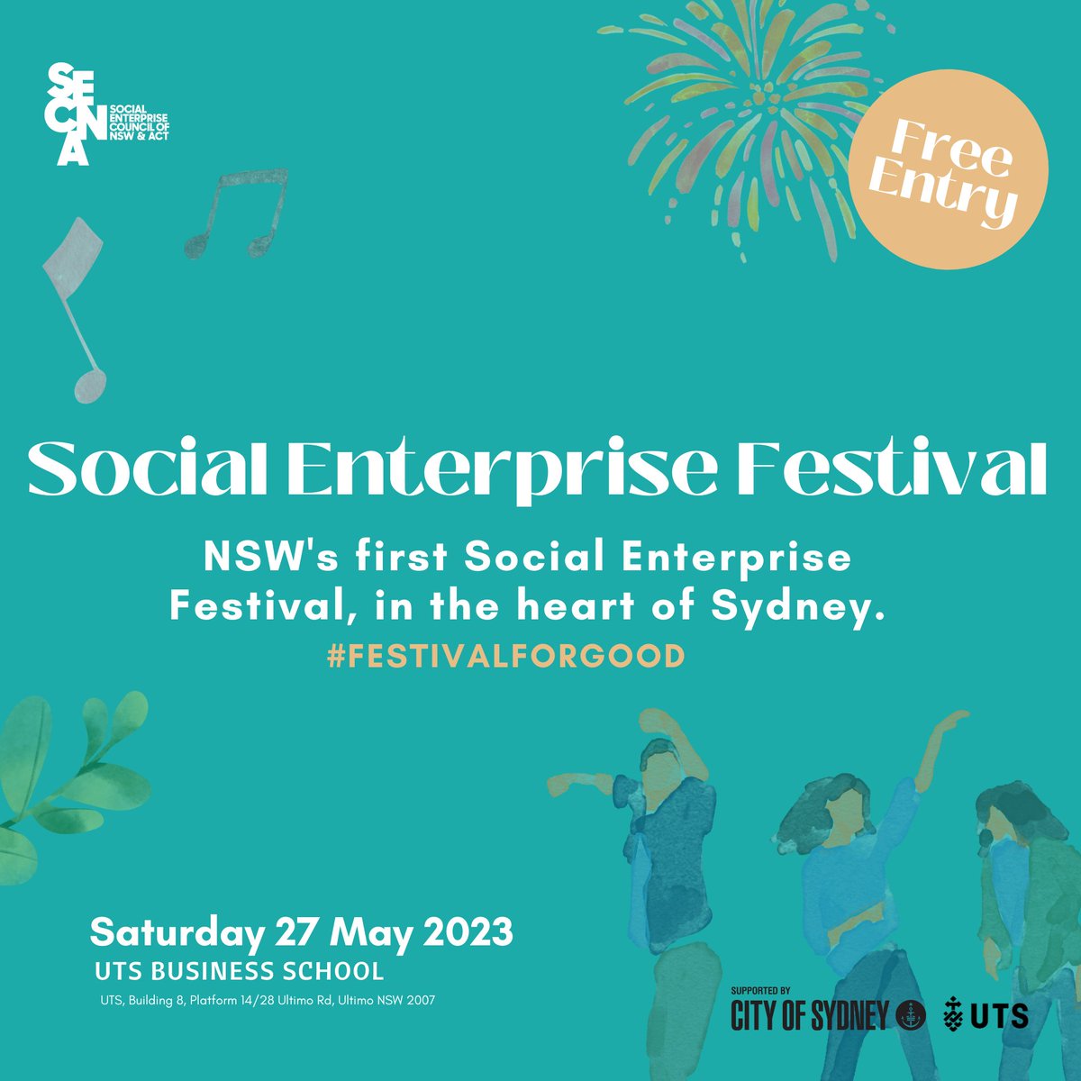 See for yourself how #SocialEnterprises are tackling social and environmental challenges head-on at the Sydney Social Enterprise Festival on Sat 27 May at <a href="/UTSEngage/">UTS</a> Sydney. Register now for your FREE ticket: ow.ly/2Iwa50Onyeu <a href="/SECouncilNSWACT/">Social Enterprise Council of NSW & ACT (SECNA)</a>