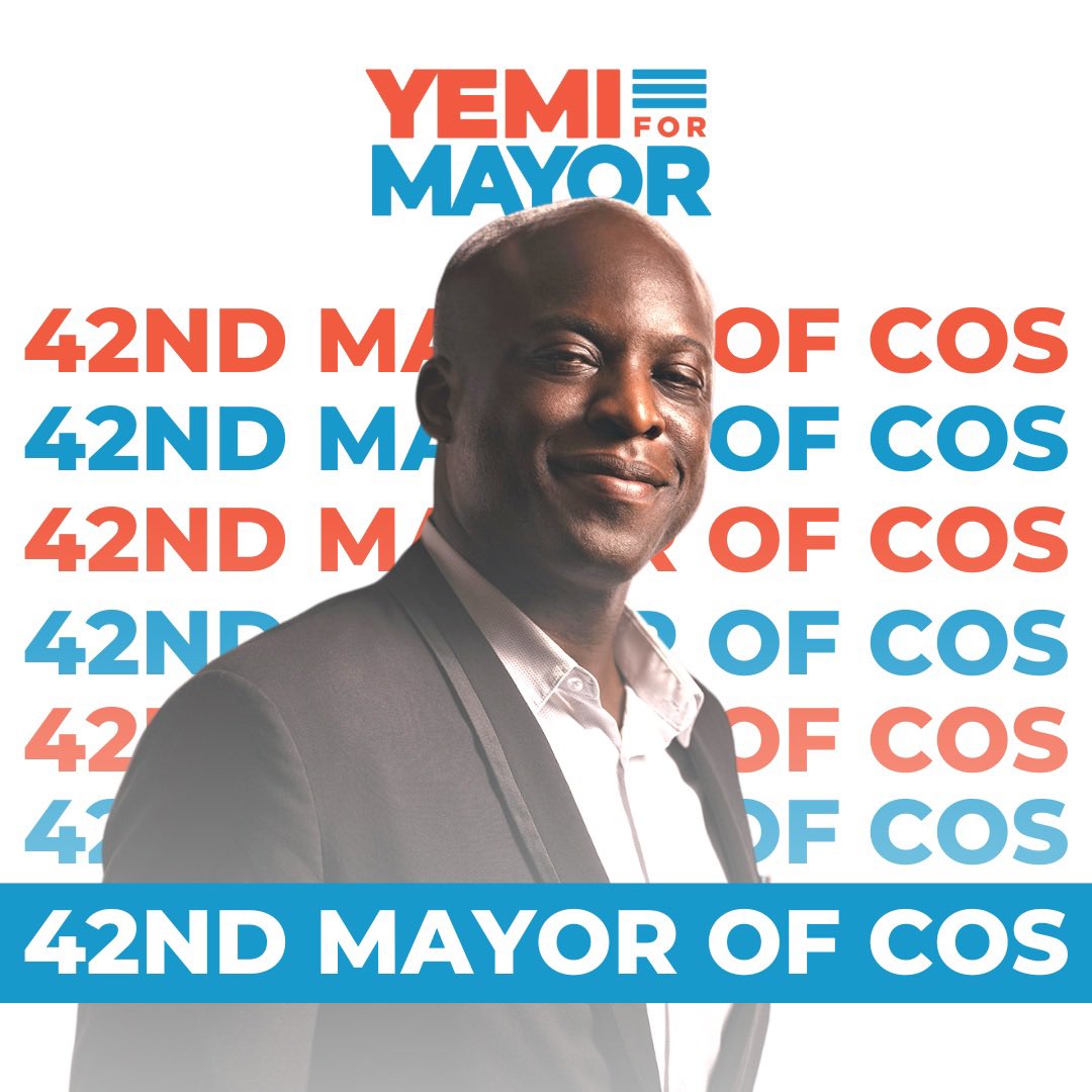 yemiformayor's tweet image. Thank you, Colorado Springs.