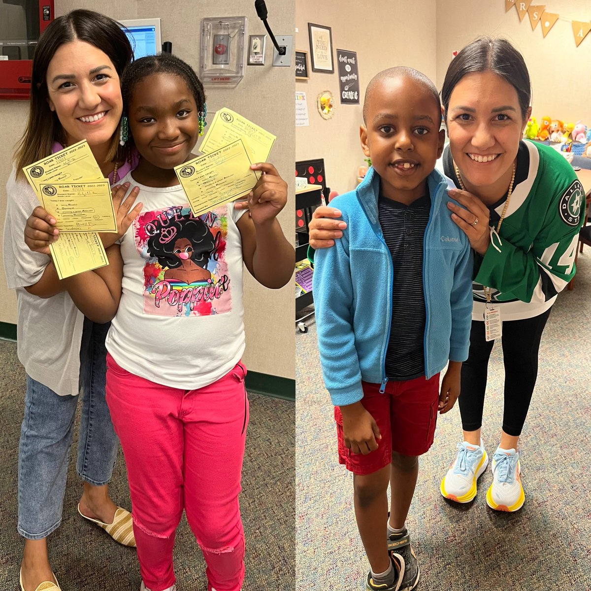 presscounselor's tweet photo. Students cashing in ROAR tickets to eat lunch with a counselor! https://t.co/n3YTvyTtxf