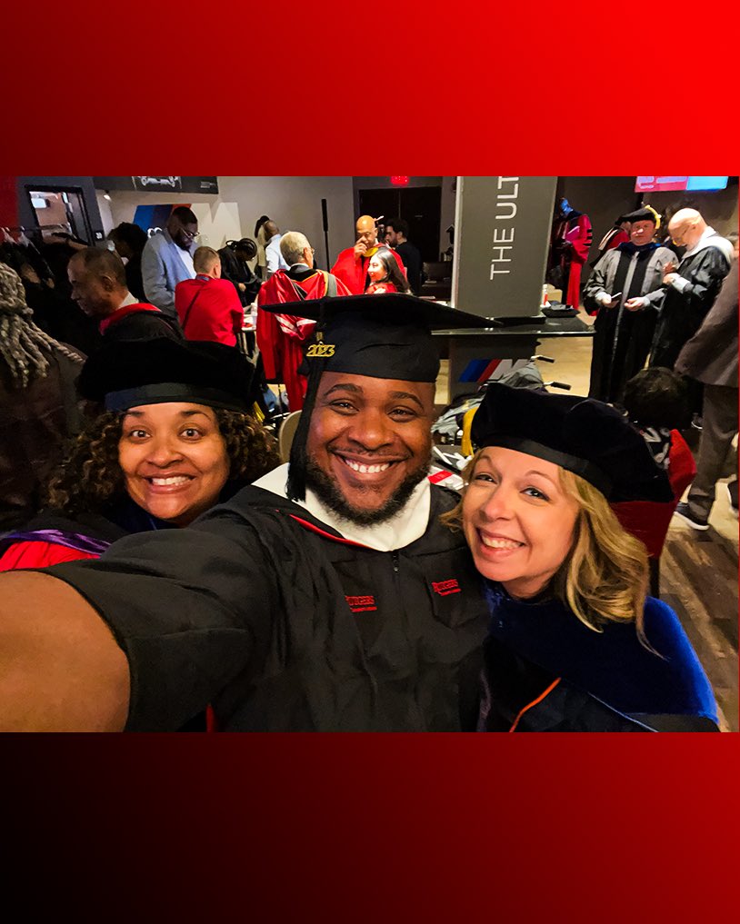 ZionCrichlow's tweet photo. Selfie Love 💕 

Good vibes with the wise 😆

#zeecee #zeeceee #classof2023 #rutgersnewark #runewark #graduation #justgettingstarted #thebestisyettocome #graduateschool #thisainteventhebestpart #alsometmoregreatpeople #nork https://t.co/zZ9nt9we6O