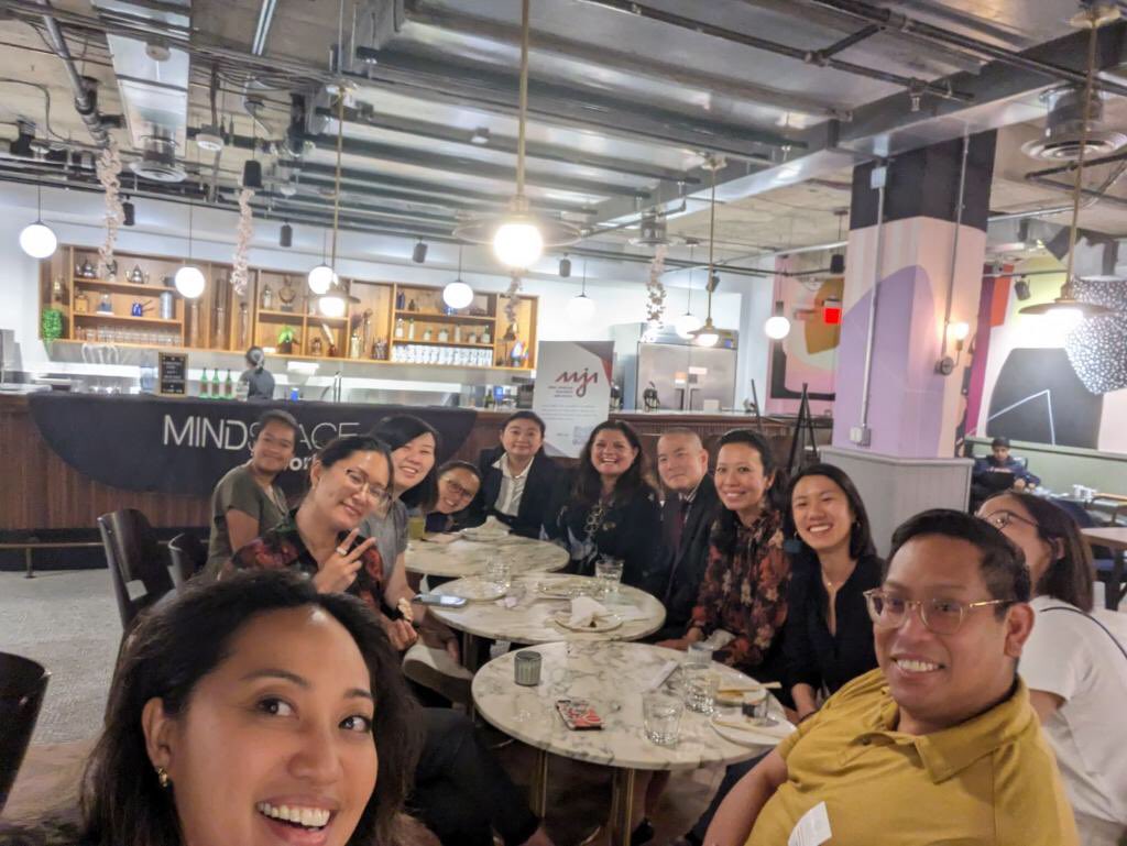 aajadc's tweet photo. Always a good time with #AAJAFamily – whether you’ve been a member for 30 years or it’s your first-ever @aaja event ❤️ https://t.co/j0Ax48mjWc