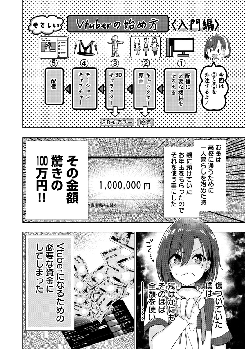 美少年が美少女Vtuberをはじめたらモテモテになった話（2/9） https://t.co/o7L4uIciAr