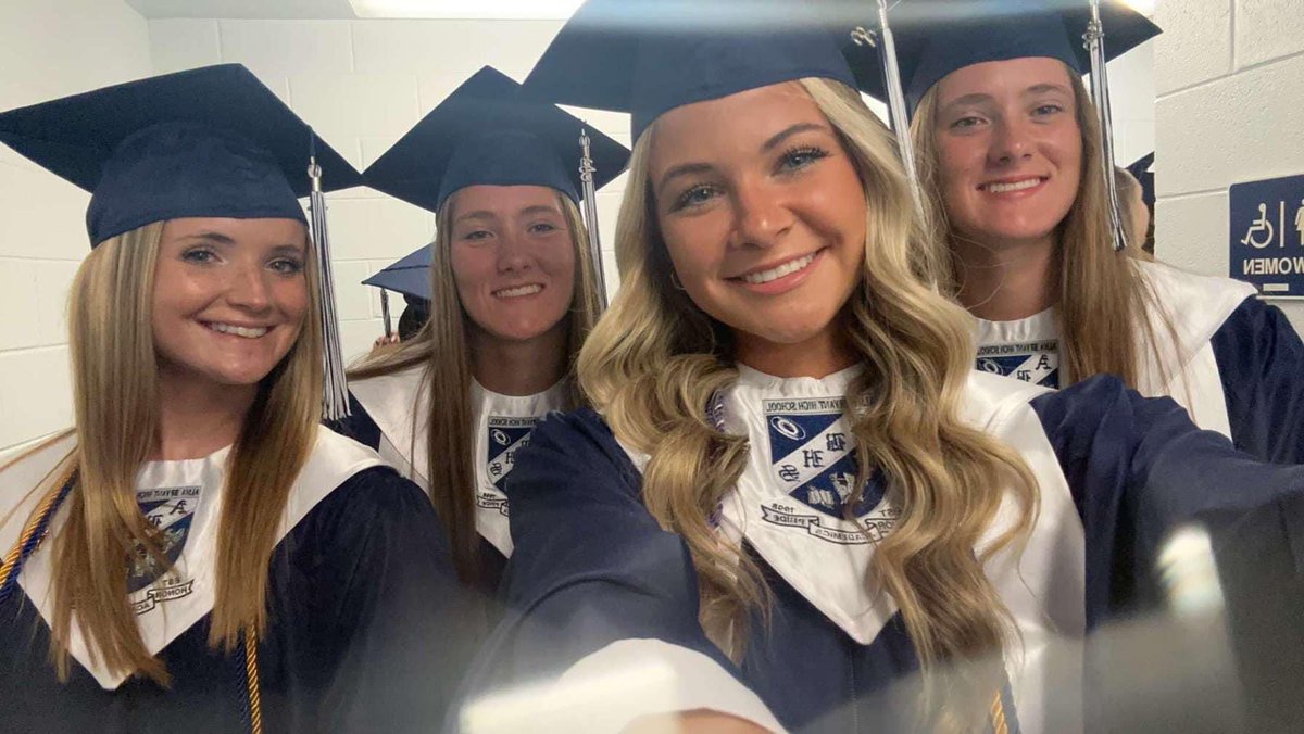 …..and they are officially BHS alumni! Your job here with us is done (for now), time for y’all to enjoy softball at the next level &amp; make new memories. Make the most of every moment -the next couple of years will fly by just like your senior year did🫶🏼🥎