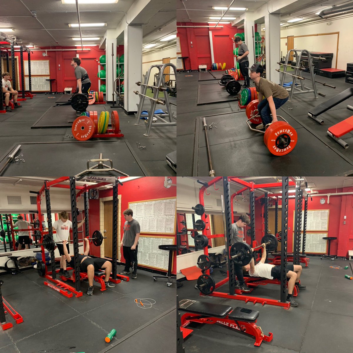 bptigerfb's tweet photo. It was a record breaking day in our weight room testing today! Pierce N and Tristan H both had top 10 all-time deadlifts! Great job to all of you who tested today! #recordboard๐
https://t.co/iWFzGrbJgJ