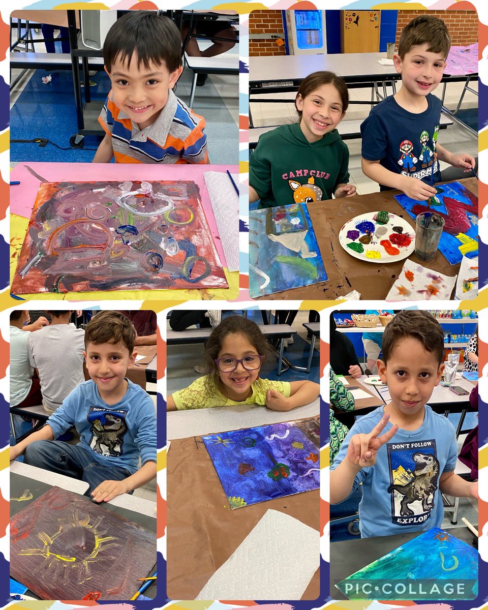 What a wonderful EL Family Paint Night! I saw some special Dolphin Painters! Great job!! 🥰 @OSD135 @OrlandCenter #lovinart