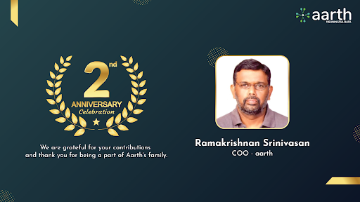 Aarthsoftware's tweet photo. Join us in celebrating Ramakrishnan Srinivasan, our extraordinary COO, on their work anniversary! Their leadership, passion, and determination have driven our success, paving the way for remarkable growth and achievements. Thank you for inspiring us! #workanniversary #aarth #coo https://t.co/1m9u3EO58H