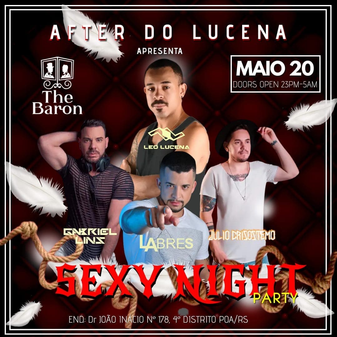 TheBaronBrazil's tweet photo. Vai ser uma festa incrível.  Gosta de balada? De Darkroom? Na THE BARON tem tudo isso e muito mais.  Venha para a THE BARON .https://t.co/NbI4zmOee7 https://t.co/4EBzVZKH1t