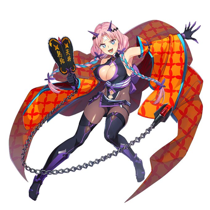 超昂大戦 エスカレーションヒロインズ にて 
「閃忍リルカ」の立ち絵、イベントの原画を担当させていただきました。
どうぞよろしくお願いいたします😉
  #超昂シリーズ #超昂大戦 