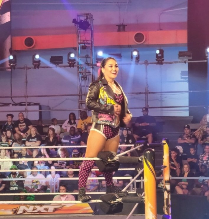 NVhowlingWolves's tweet photo. Championship Tourney
@roxanne_wwe v @jacyjaynewwe
This is why Tuesday Rox!!!
Such a Great Match by both competitors!! Each strike & slam returned right back!!
Incredible Rhythm to this one & a fantastic finish with #PopRox
Rox to the Semi's!!!
๐ธ @dagreatest33 #wwenxt https://t.co/CqbwFAkK8x
