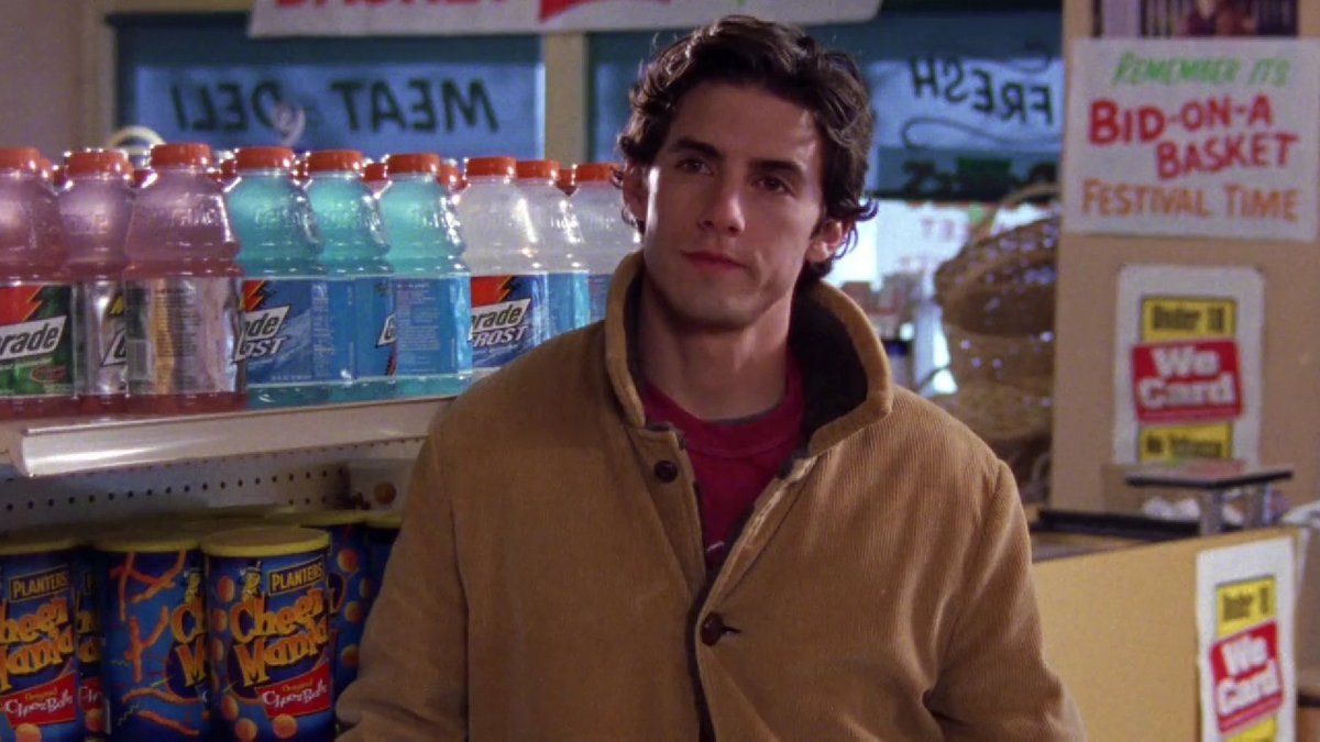 Oh man, poor Dean never stood a chance since Jess arrived 🥵 #GilmoreGirls