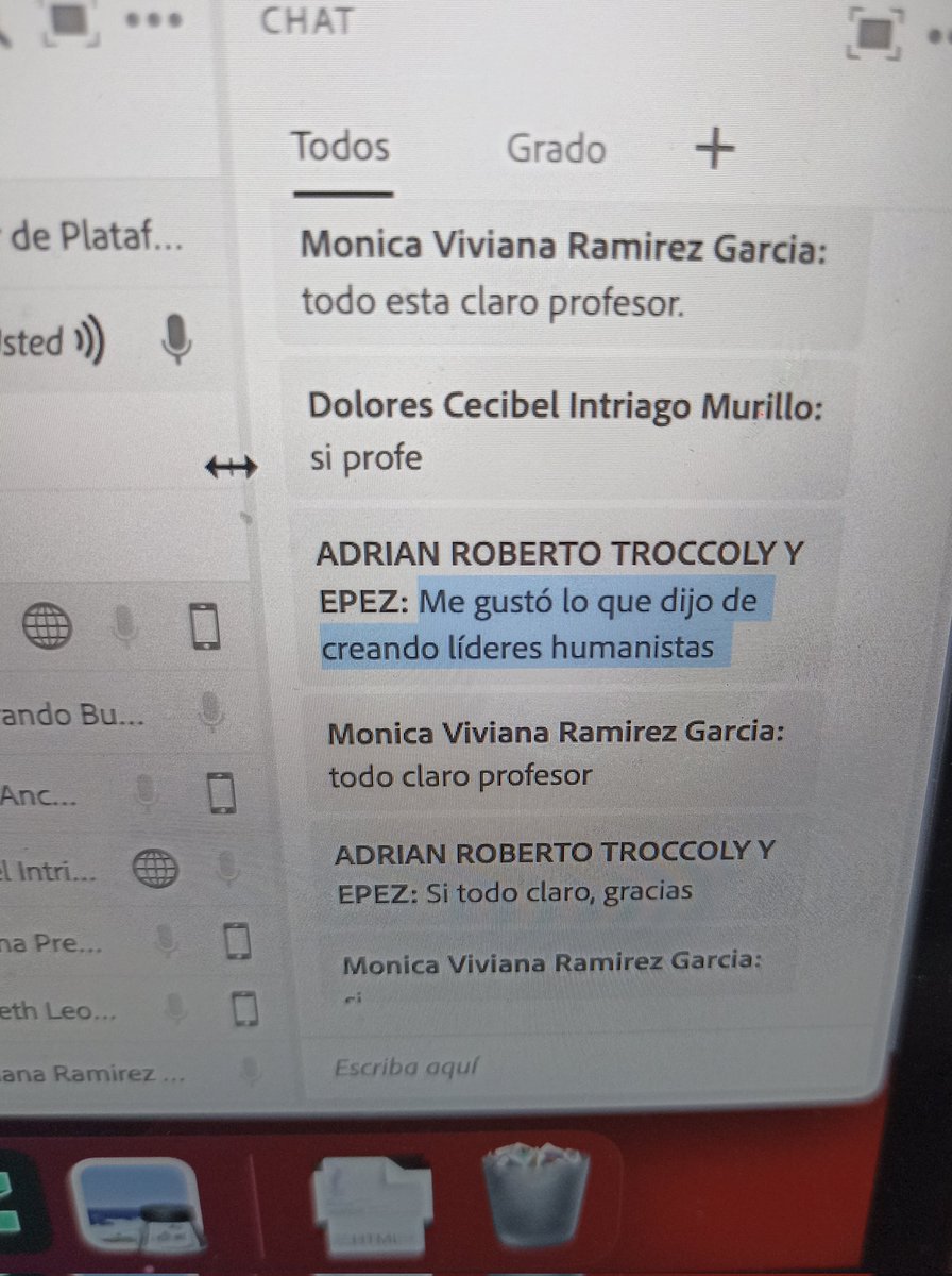 JhonBryantEC's tweet photo. Hoy en calidad de docente hablabamos de profesionales humanistas así mismo de su liderazgo. Tenemos claro el camino, sólo es #PoderLograrlo @UTEG_ec https://t.co/ClcandLu5t