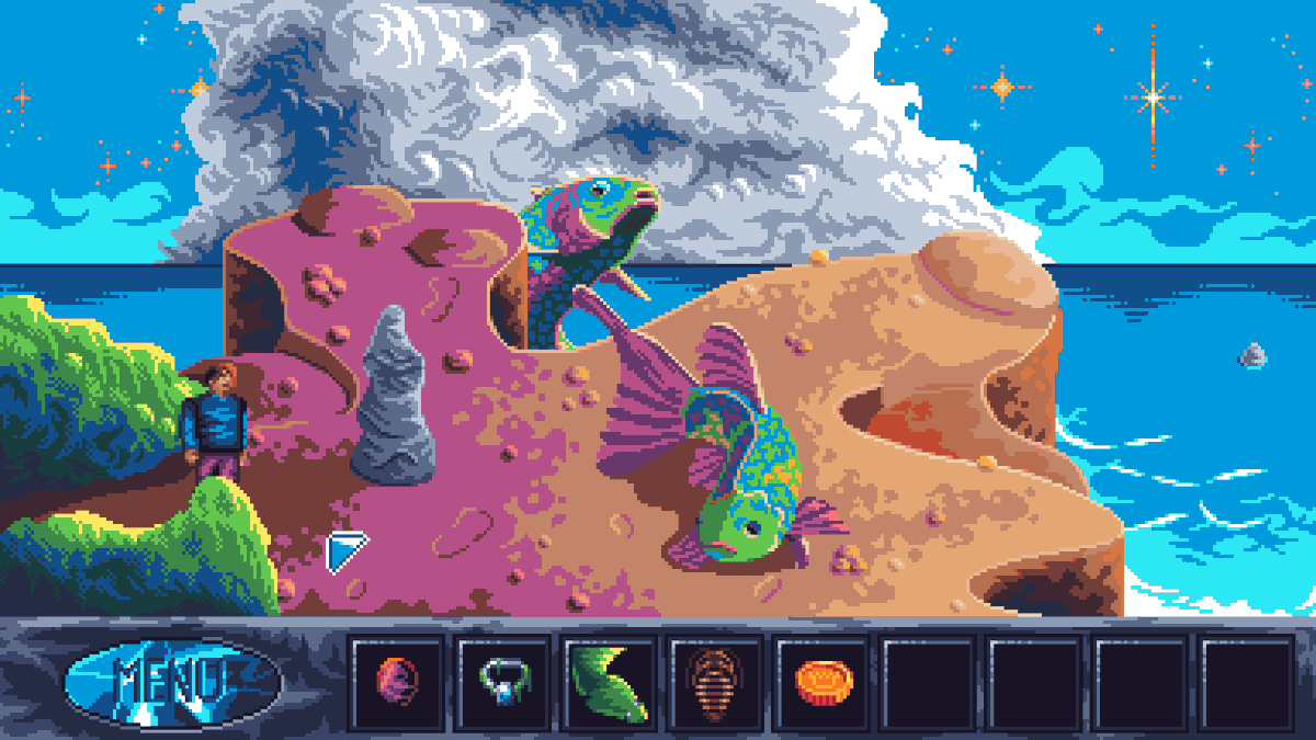 Cosmic_Void_'s tweet photo. AND TWILIGHT ORACLE HIT 100% FUNDING on Kickstarter! With 8 more days to go, here are the two stretch goals in sight: full voice over &amp; German text localization. 

Thank you everyone! ❤️❤️❤️❤️❤️ You're awesome! https://t.co/o9o6SPistL