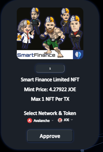 SmartFinanceDex's tweet photo. Orrr stay on #Avalanche  and use some of your favorite tokens to purchase a piece of this DEX !!! @traderjoe_xyz @chikn_nft @kalao @joepegsnft @0xCampfire @opensea @blur_io @Crossmint https://t.co/3Uk03C23jM
