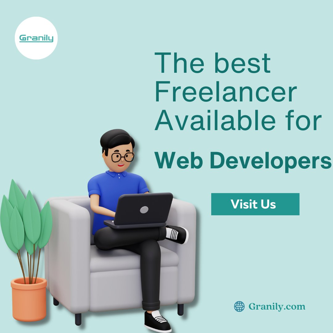 Granily120936's tweet image. Unlock the full potential of your website with a skilled freelance web developer at your fingertips. Let&apos;s build a website that stands out and achieves your goals. #FreelanceWebDeveloper #WebDevelopment #OnlinePresence #WebsiteSolutions #DigitalSuccess