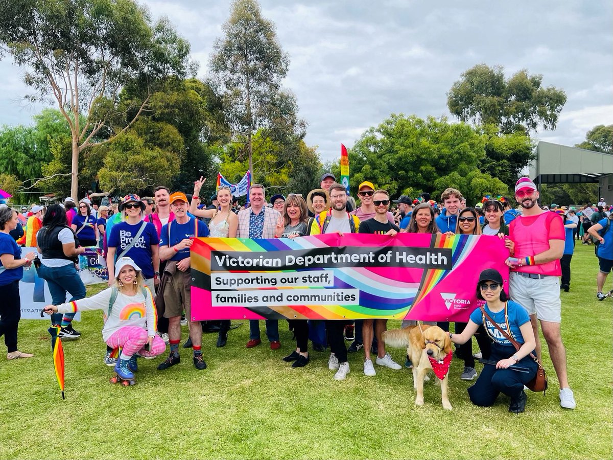 You shouldn’t have to change who you are at work, or anywhere else. This #IDAHOBIT day I want to recognise the amazing <a href="/VicGovDH/">Victorian Department of Health</a> pride network for their work to help make our workplaces inclusive &amp; supportive for all because here in Victoria we believe equality is not negotiable