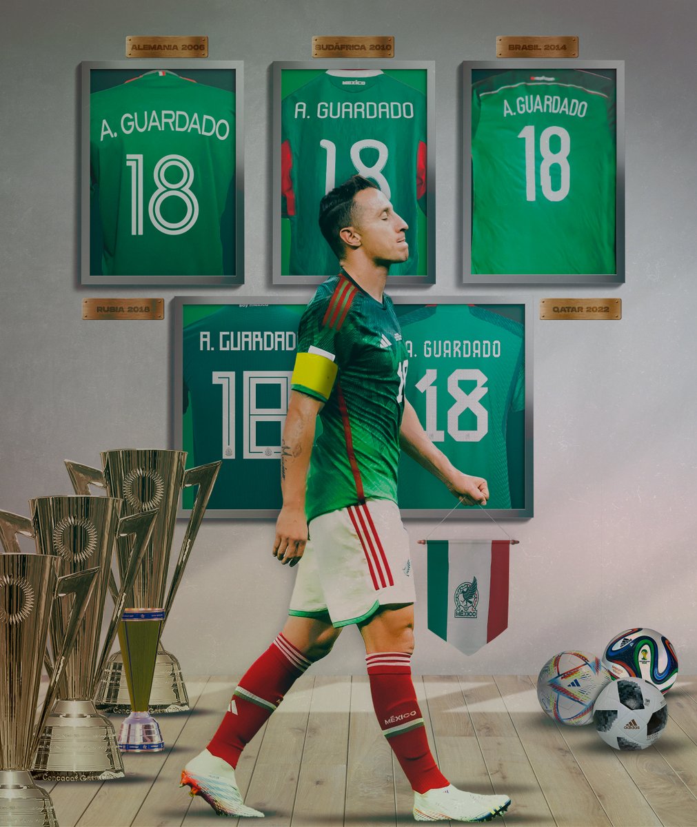 Mexican National Team on Twitter "Thank you, Captain. ©️🇲🇽 AGuardado18"