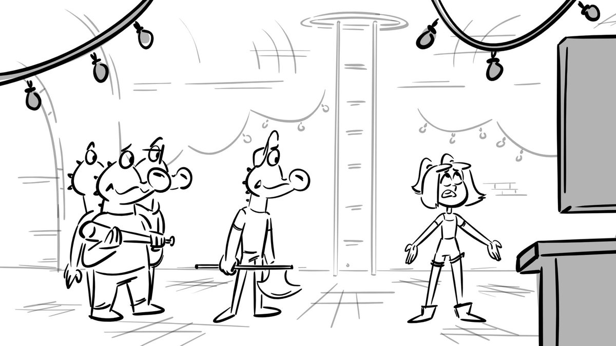 Happy #IndieAnimationDay! I'm here to promote my indie pilot 'Kelly and the Kung Fu Gators!' It's inspired by Teenage Mutant Ninja Turtles, but from the perspective of the female sidekick! 🐊✨: