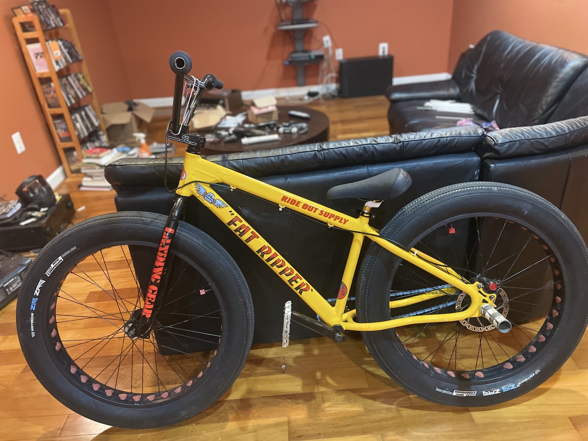 STOLEN - Yellow SE Bikes Fat Ripper in Clarksburg, MD bikeindex.org/bikes/1521778