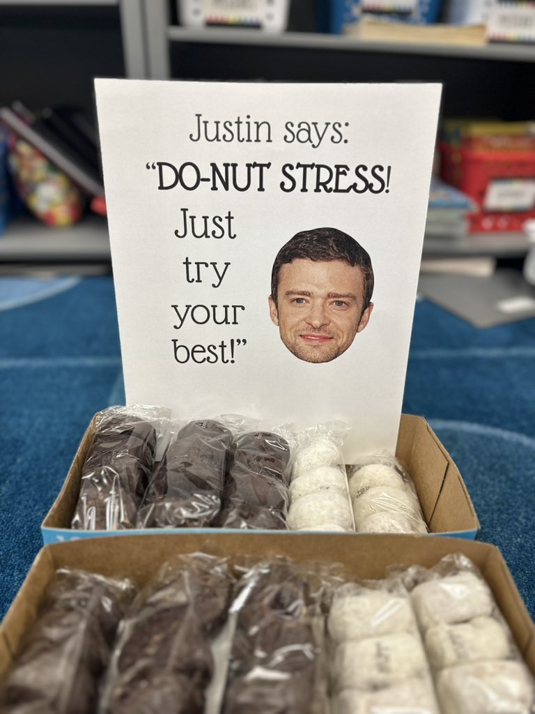 The donuts are for the kids. The picture is for…anyone who enjoys a nice face? 😂🤦🏼‍♀️ sometimes you just gotta laugh.