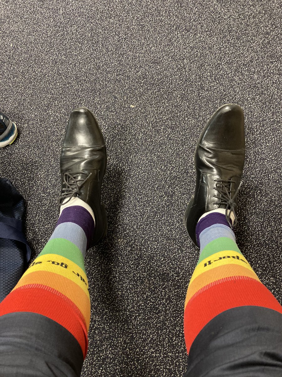 Got my lucky socks on today for #IDAHOBIT2023