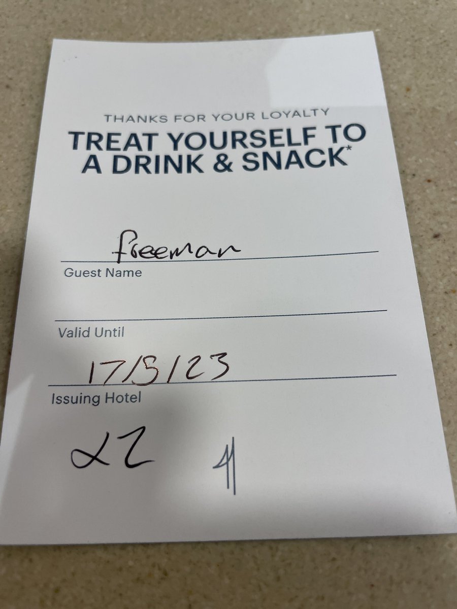 cassymfreeman's tweet photo. @HIExpress not sure this cuts it. I had a 3am start. I booked a room a week ago. Arrived to be told you’ve overbooked your rooms. Poor guy in front of my got his room key to find someone asleep in there already! Hit me up for much needed #automation https://t.co/ib0LDYJLao