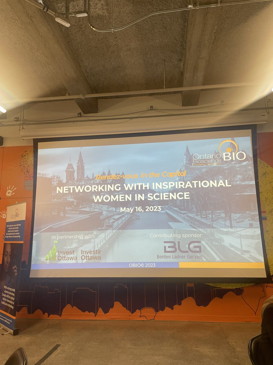 Looking forward to connecting with other women in science 👩🏻‍💻👩🏽‍🔬at the networking reception hosted by <a href="/OBIOscience/">OBIO</a>