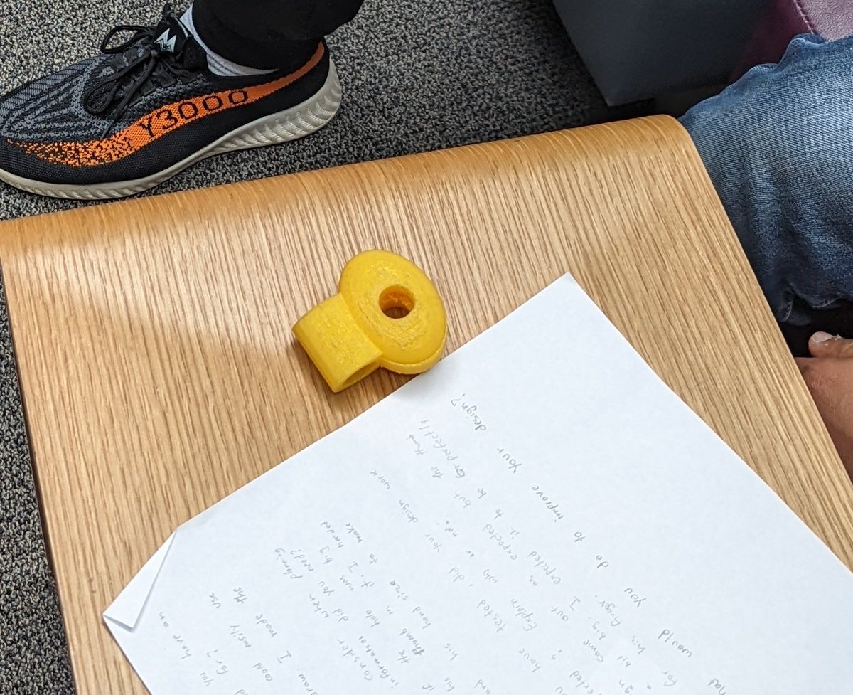 Another amazing testing day <a href="/AshleyOaksPS/">Ashley Oaks PS</a> with our DE students and Grade 8s testing their assistive devices using our <a href="/makerbot/">MakerBot</a>! #3Dprinting #collaboration #empathy #designing #testing <a href="/TVDSB_STEM/">TVDSB STEM</a> <a href="/TVInnovates/">TVInnovates</a>