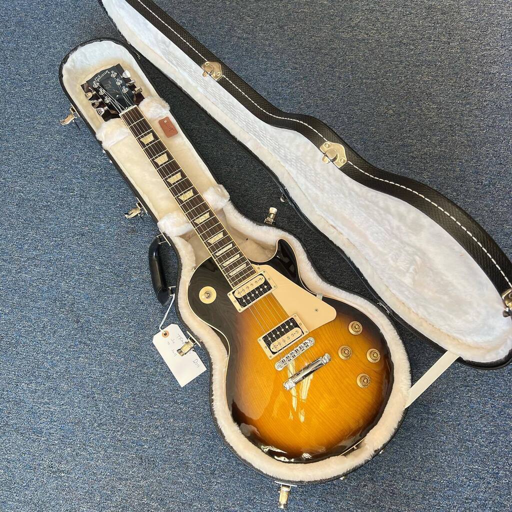 Gibson trad pro les Paul in stock now!  <a href="/gibsonguitar/">Gibson</a> #guitar #gibson #lespaul #shoplocal instagr.am/p/CsUYxoEvTWZ/