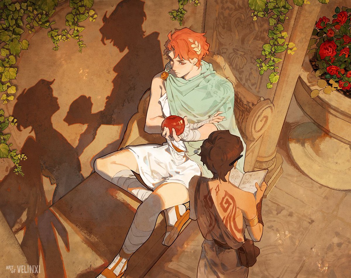 「Drawing the same two guys being homoerot」|Xiao Tong 🦋 CTCのイラスト