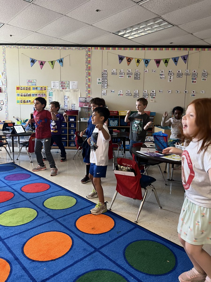 We danced and danced today for letter D!