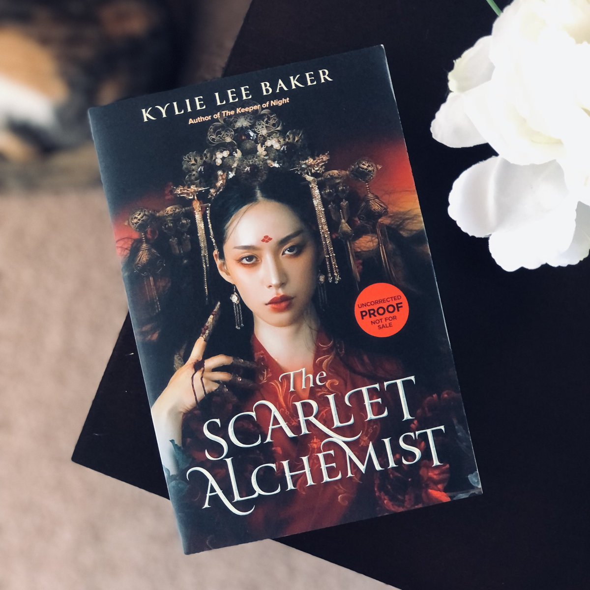 Ah!! @joanhewrites raved about THE SCARLET ALCHEMIST by @KylieYamashiro, magically got me an arc, and I’m absolutely dying to read! (Thank you, @ClaireStetzer!)