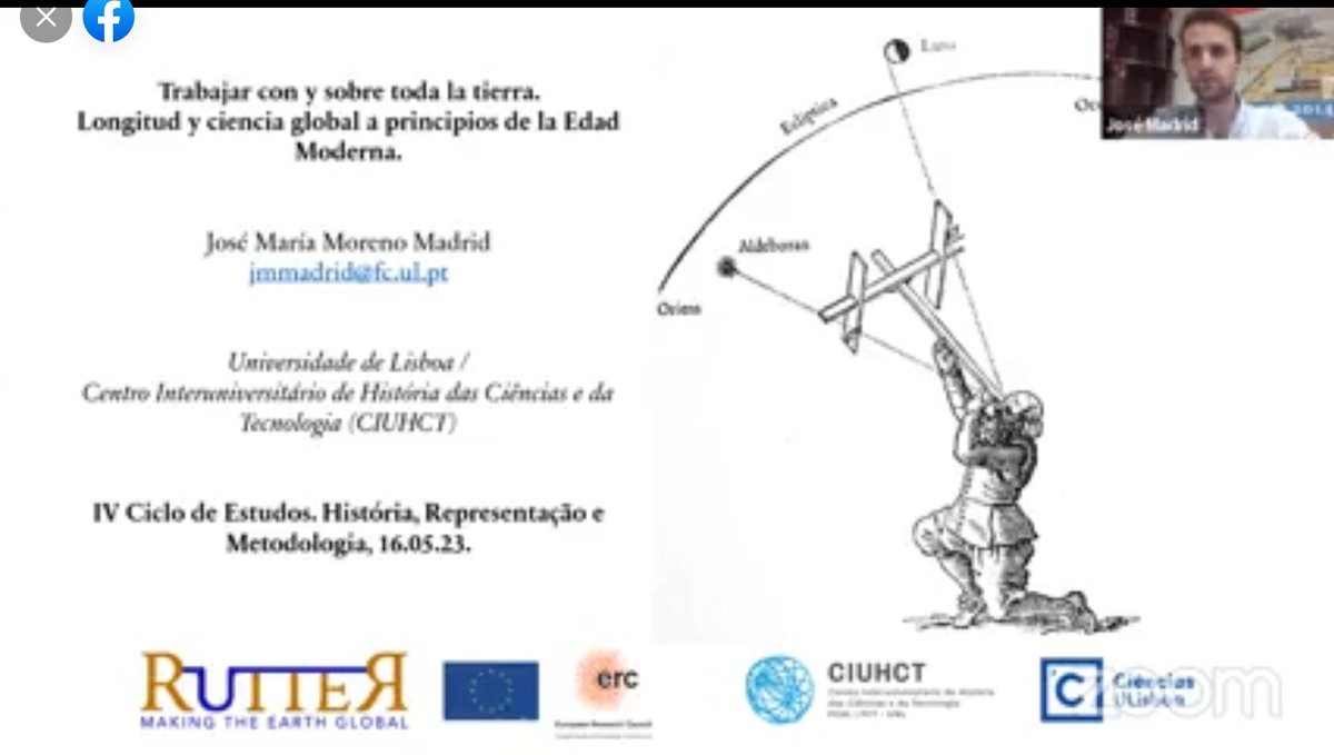 The  paper "Work with and above all the Earth. Length and Global Science in  the Early Modern Age" presented by <a href="/JMMorenoMadrid/">José M. Moreno Madrid</a> at the IV  Cycle of Studies: History, Representation and Methodologies is now  available at facebook.com/ester.prieto.7…