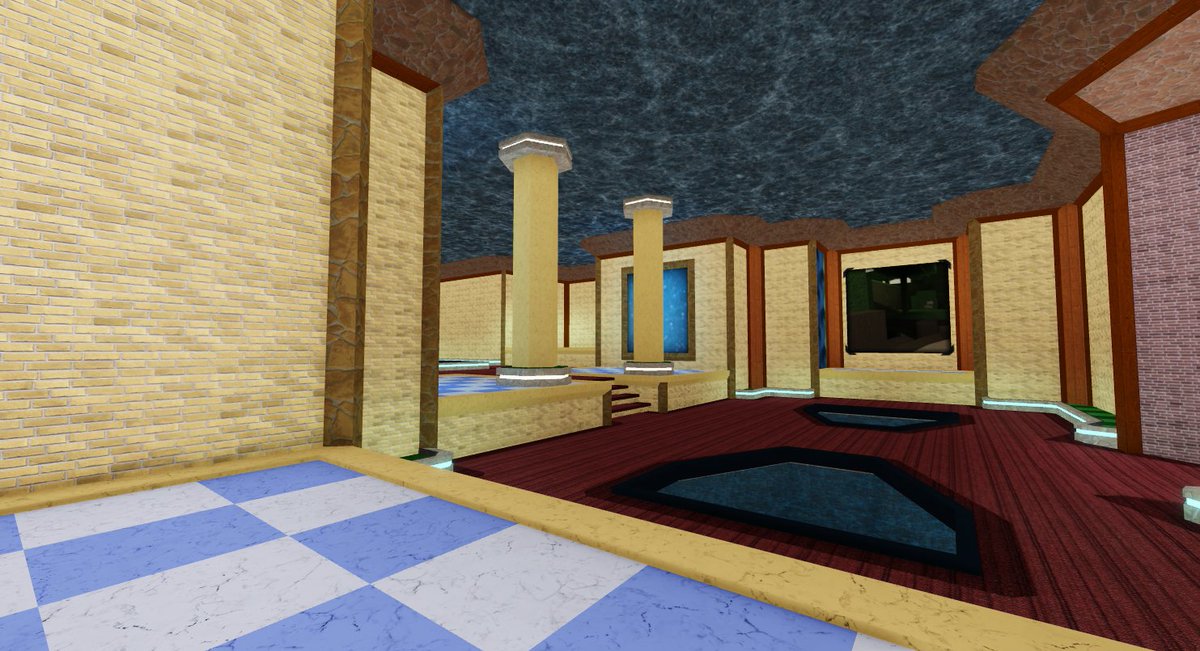 Rotanixx's tweet photo. @fe2game Several months ago, I had created this Lobby for FE2, I had almost finished it then I suddenly stopped working on it... Recently, I came back to it. So I decided to finish it, here is the result! This version is much bigger than the official lobby😮 https://t.co/hBX4EX6aH9