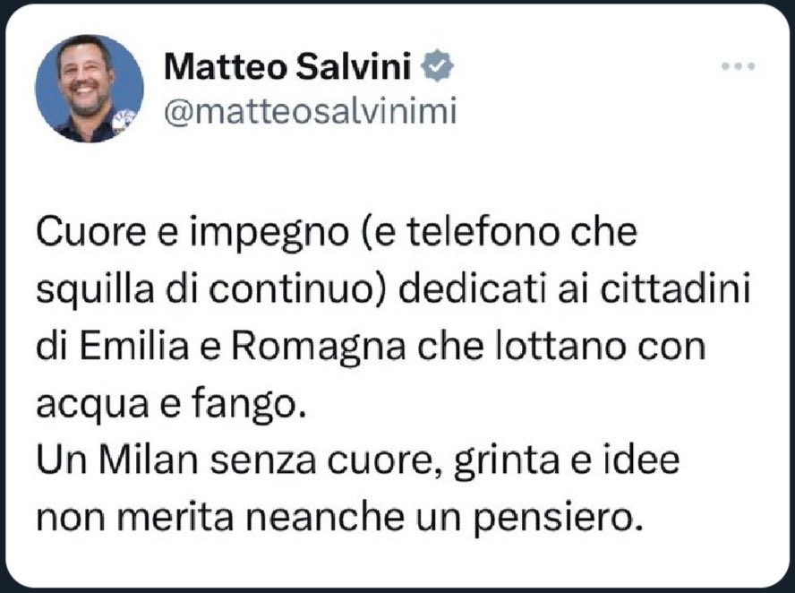 matrixxt's tweet photo. Ditemi che non è vero  #alluvione https://t.co/ti3Cx0Vyky