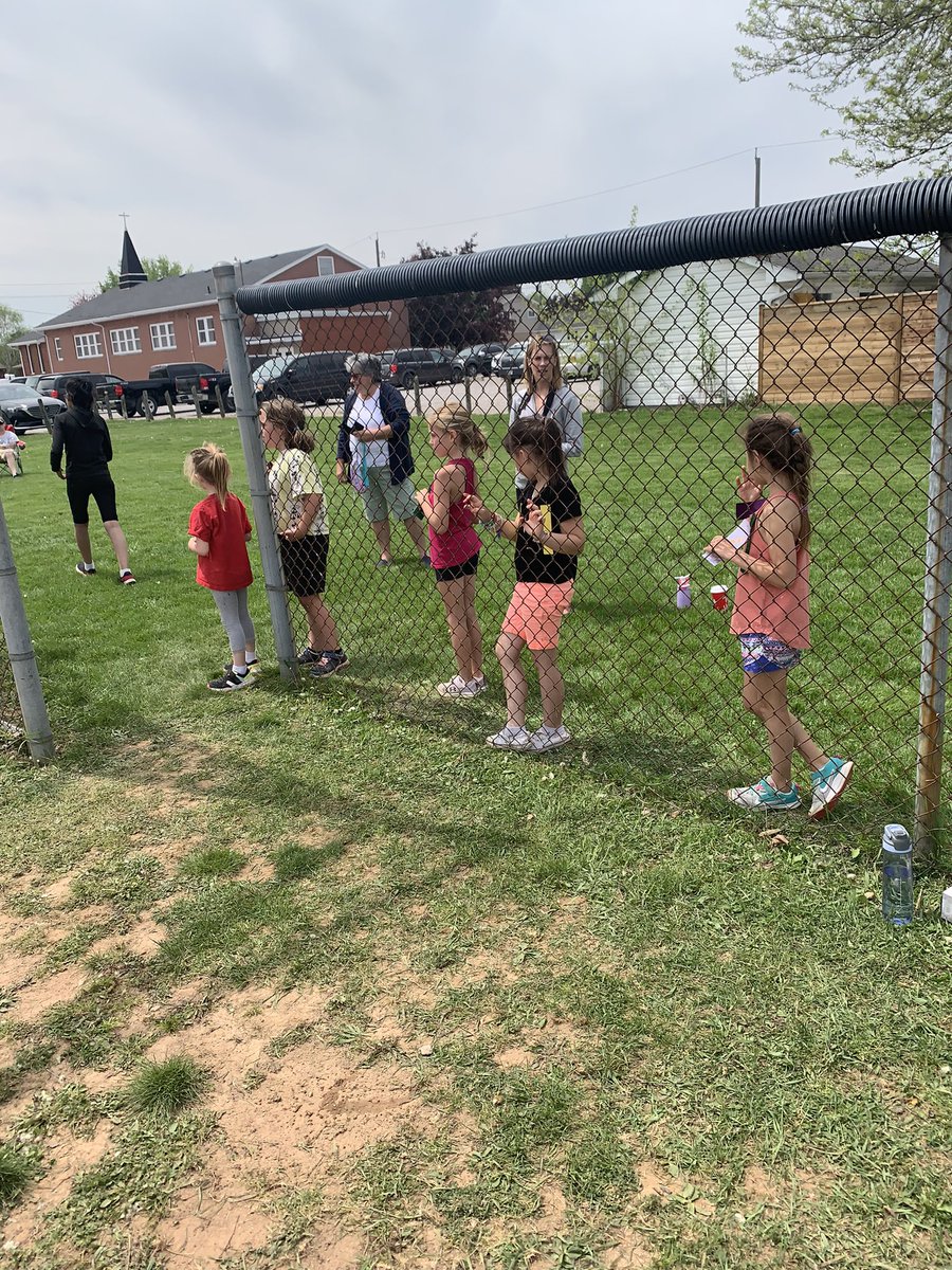 Track and field day celebrated at St Elizabeth. Perfect day to run, jump and throw. <a href="/SEWchargers/">SEWchargers</a>