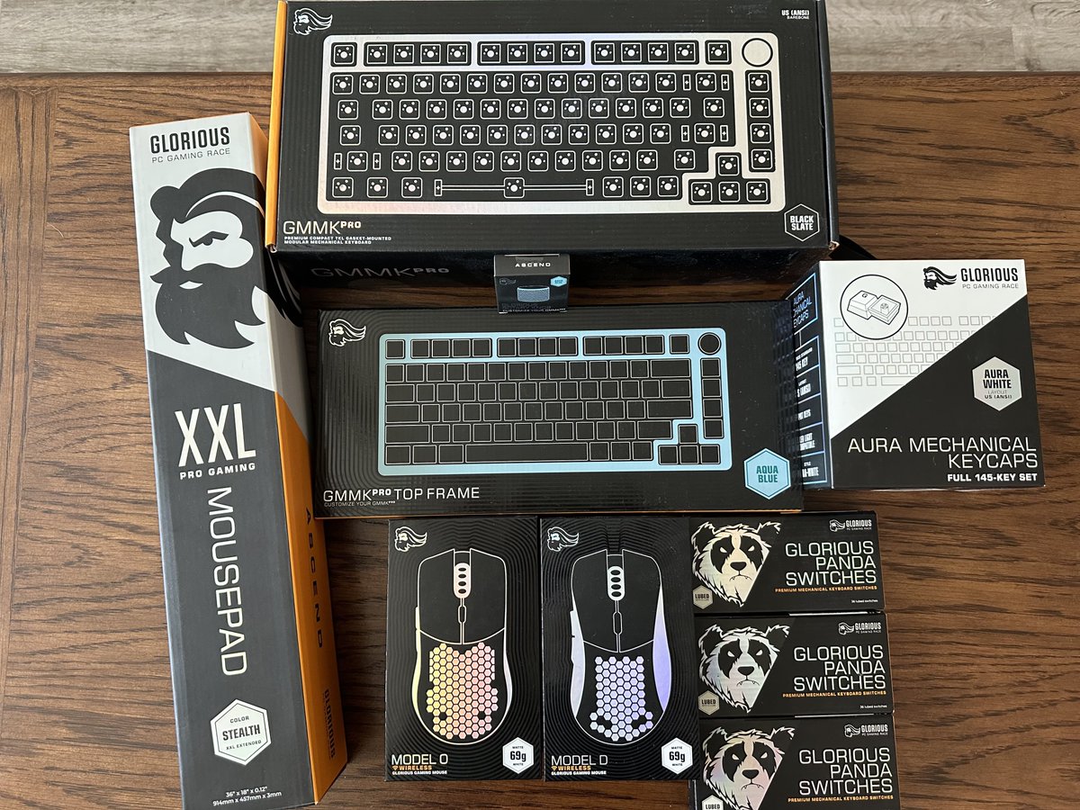 HUGE PARTNERSHIP W/  <a href="/Glorious/">GLORIOUS</a> GIVEAWAY!! (NA Shipping covered❤️)

1. Like comment and retweet this tweet!
2. Follow my twitter and Glorious’s twitter.
3. Sub to my YouTube, handle is KoopTrain. 
4. Follow my Twitch, if your subbed you’ll get a higher chance to win! 

Comment