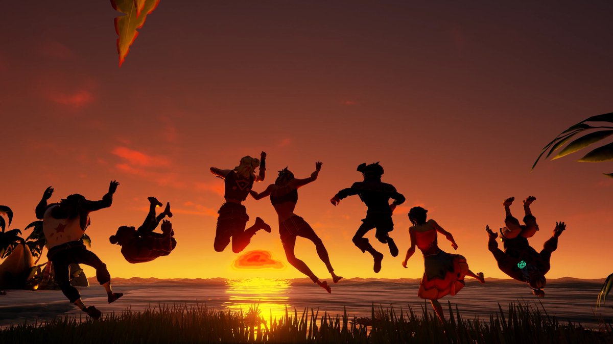 Sunset Soars: Leaping into Blissful Horizons

Theme: Travel Poster

#SoTShot  <a href="/SeaOfThieves/">Sea of Thieves</a>