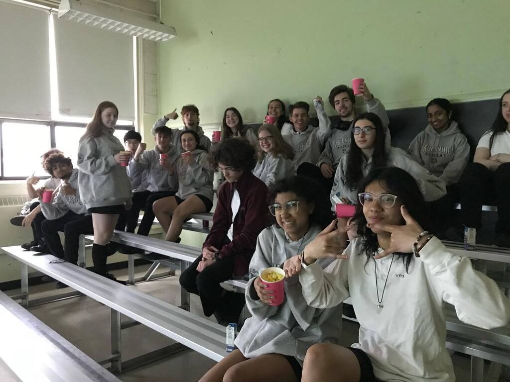lhaemsb's tweet photo. Today, our Sec. 5 Drama students hosted their own short film festival 🎥! For the past two months, drama students wrote, produced, and acted in their own short films. Today, we celebrated their hard work with a special screening, complete with popcorn 🍿! https://t.co/pPwAyJPX6s