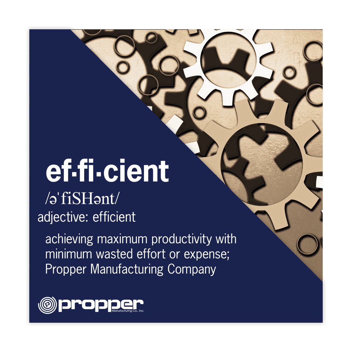 🏭 Propper Mfg Co., as a leading #manufacturer, excels in efficiently adapting our products to meet the demands of a world grappling with challenging supply chain limitations.

#Manufacturing #SupplyChainSolutions #Adaptability #Efficiency #CustomerSupport #BusinessPartnership