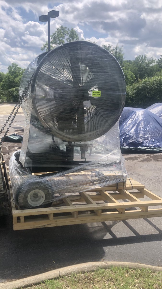 Tyler Ingram (@hermitageturf) on Twitter photo We had 1 of 2 <a href="/SubAirSystems/">SubAir Systems</a> turfbreeze portable fans dropped today! Will help with greens this summer! We had 1 of 2 <a href="/SubAirSystems/">SubAir Systems</a> turfbreeze portable fans dropped today! Will help with greens this summer!