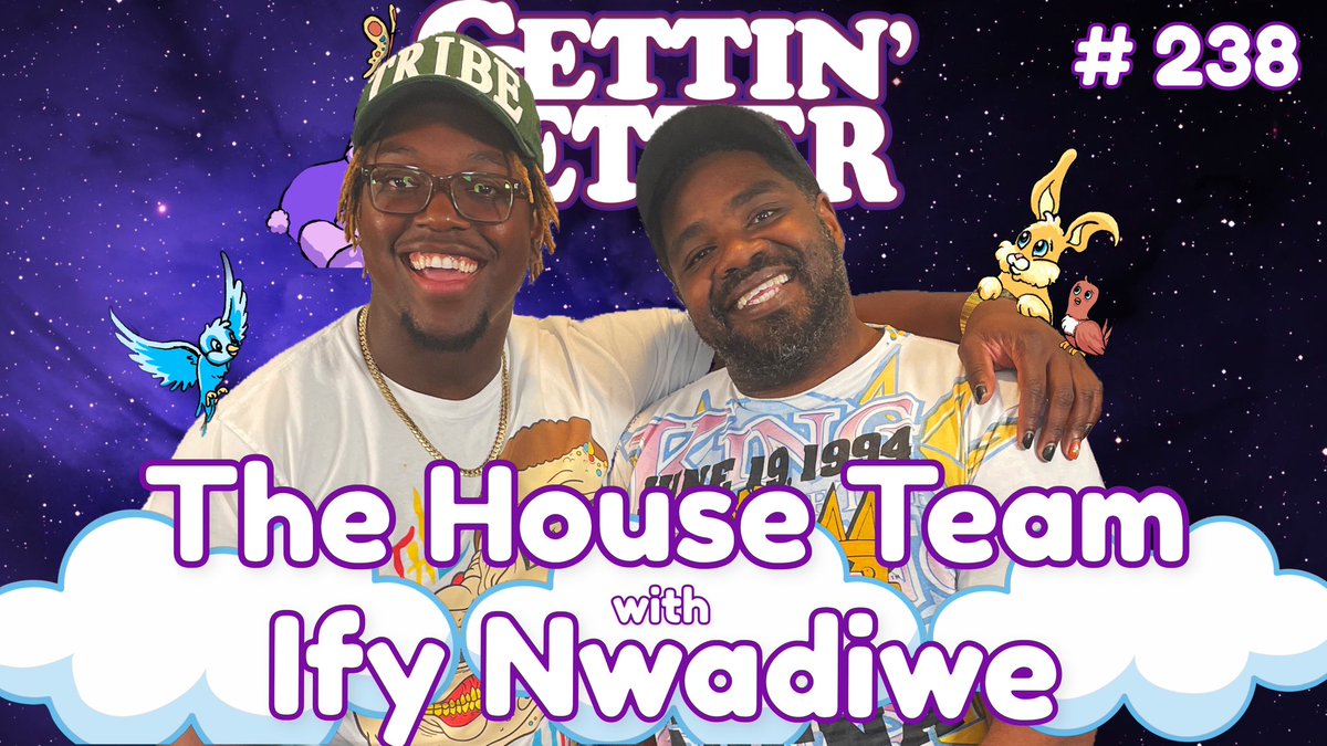 EPISODE 238!!

Today we sit down with <a href="/IfyNwadiwe/">IFY | Away from Xitter</a> to talk about ADHD, the writers’ strike, AI, making money playing video games, and how Ify is #GettinBetter

🎧LISTEN NOW ⬇️
iTunes: apple.co/2QMmwMo
Spotify: sptfy.com/L3uB 
YouTube: m.youtube.com/user/ronfunc1
