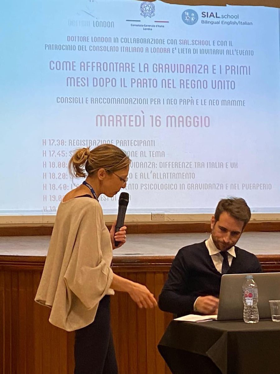 <a href="/ItalyinLDN/">Italy in London</a> ha patrocinato l’evento organizzato da <a href="/dottoreLondon/">DottoreLondon</a> in collaborazione con SIAL school “Come affrontare la gravidanza e i primi mesi dopo il parto in 🇬🇧”