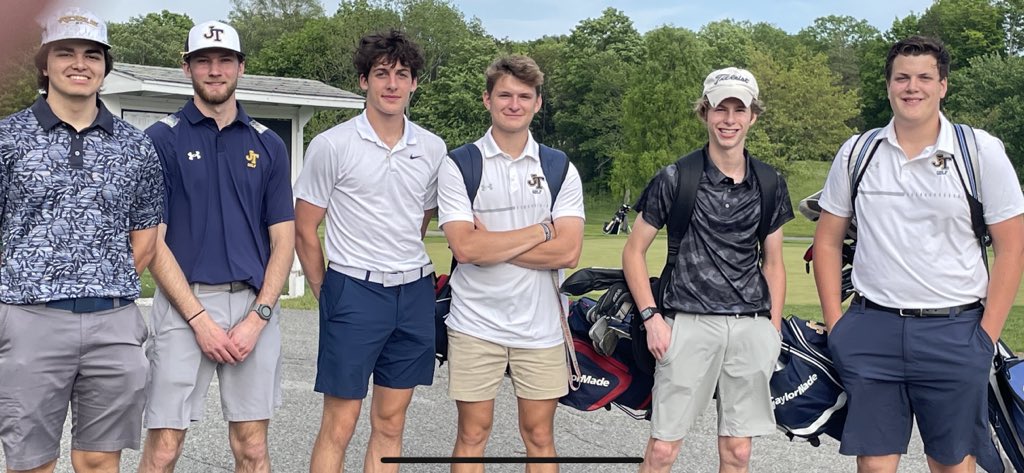 JT Boys Golf was locked in today at Newton C.C. The Falcons shot a new season low in a 159-178 victory over Newton. Luke Urbano 36, Aidan Ferguson 39, Caden Haller 39, Jake Poirier 47, Gavin Benfatti 47 on to Great Gorge tomorrow v Vernon