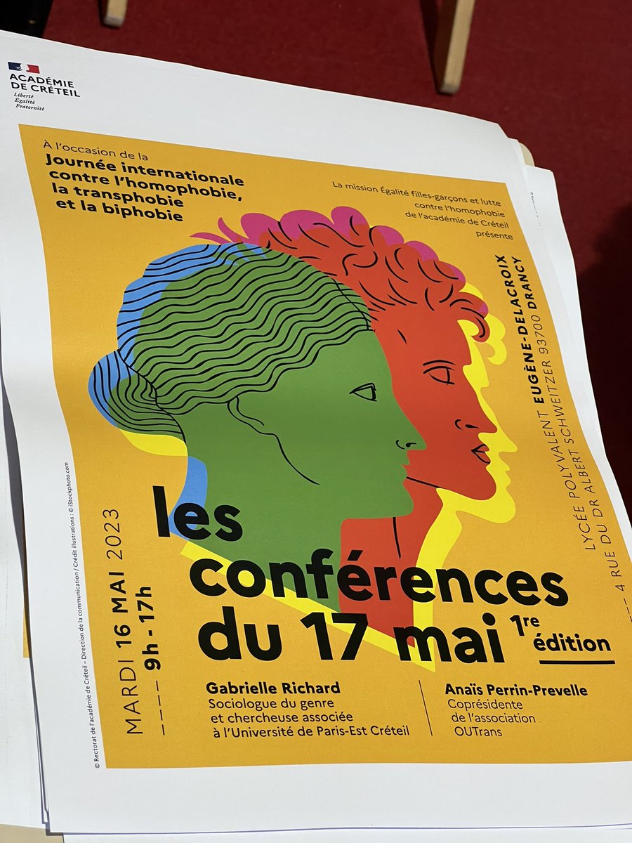 OUTrans (@assooutrans) on Twitter photo A l’invitation d l’<a href="/AcCreteil/">Académie de Créteil</a> , OUTrans a fait ce mardi 16 une sensibilisation sur les transidentités pour les professionnel.les de l’éducation en cette veille de journée de lutte contre les LGBTQI+phobies. A l’invitation d l’<a href="/AcCreteil/">Académie de Créteil</a> , OUTrans a fait ce mardi 16 une sensibilisation sur les transidentités pour les professionnel.les de l’éducation en cette veille de journée de lutte contre les LGBTQI+phobies.