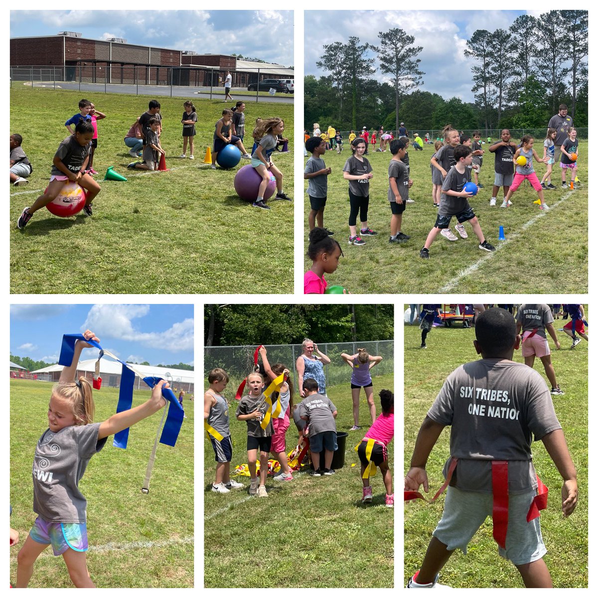 madimyas's tweet photo. Field Day was so awesome!! Thank you to the P.E., Specials, EIP, AIM teachers, parents, and volunteers for making it so special and fun!! #SixTribesOneNation #Tadewi #RedhawksSOAR #FieldDay @ClarkCreekSTEM @lauracasey3 https://t.co/DZ1EVuGK3T