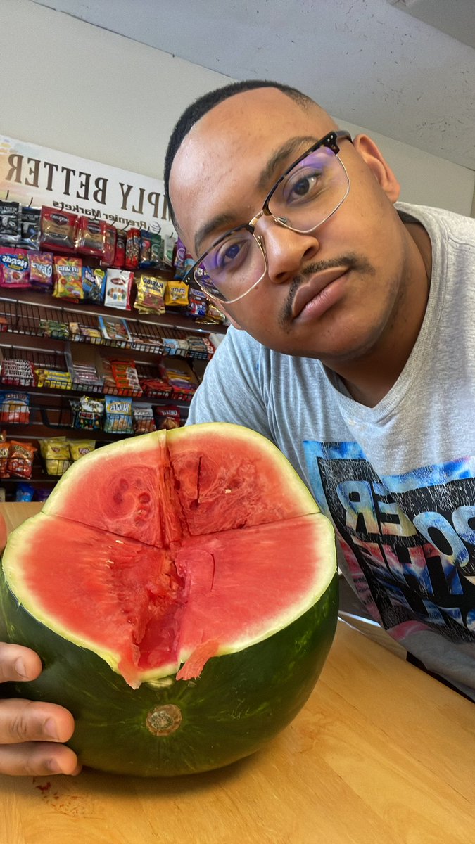 Do I cut my watermelon weird?