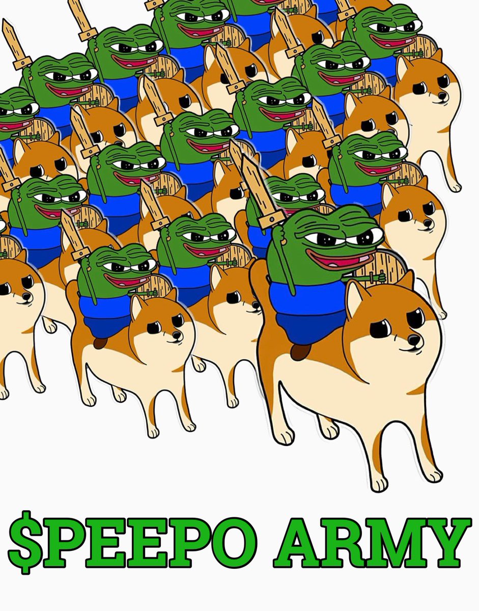$PEEPO ARMY HOOOOO RAAAAA

#PEEPOARMY  @Peepopepito