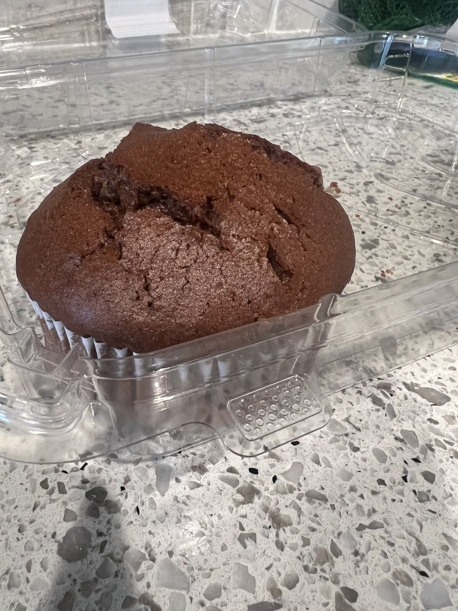 It seems that I have two choices. 
1) Run a 5k real quick
2) Shotgun this chocolate muffin from Costco real quick…
