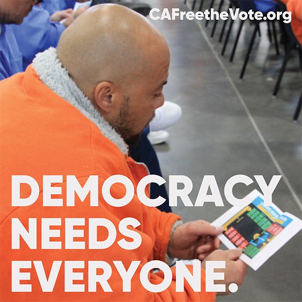 LYDEB is proud to endorse #ACA4, introduced by <a href="/isaacgbryan/">Asm. Isaac G. Bryan</a>/<a href="/ib2_real/">Isaac G. Bryan</a>, which would give California voters the opportunity to restore voting rights to people completing their prison sentence! #YesOnACA4 #FreeTheVote

More Info: <a href="/FreeTheVoteCA/">ACA 4 to #FreeTheVote</a> or cafreethevote.org